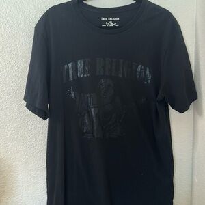 Black men’s true religion world tour Tee large
